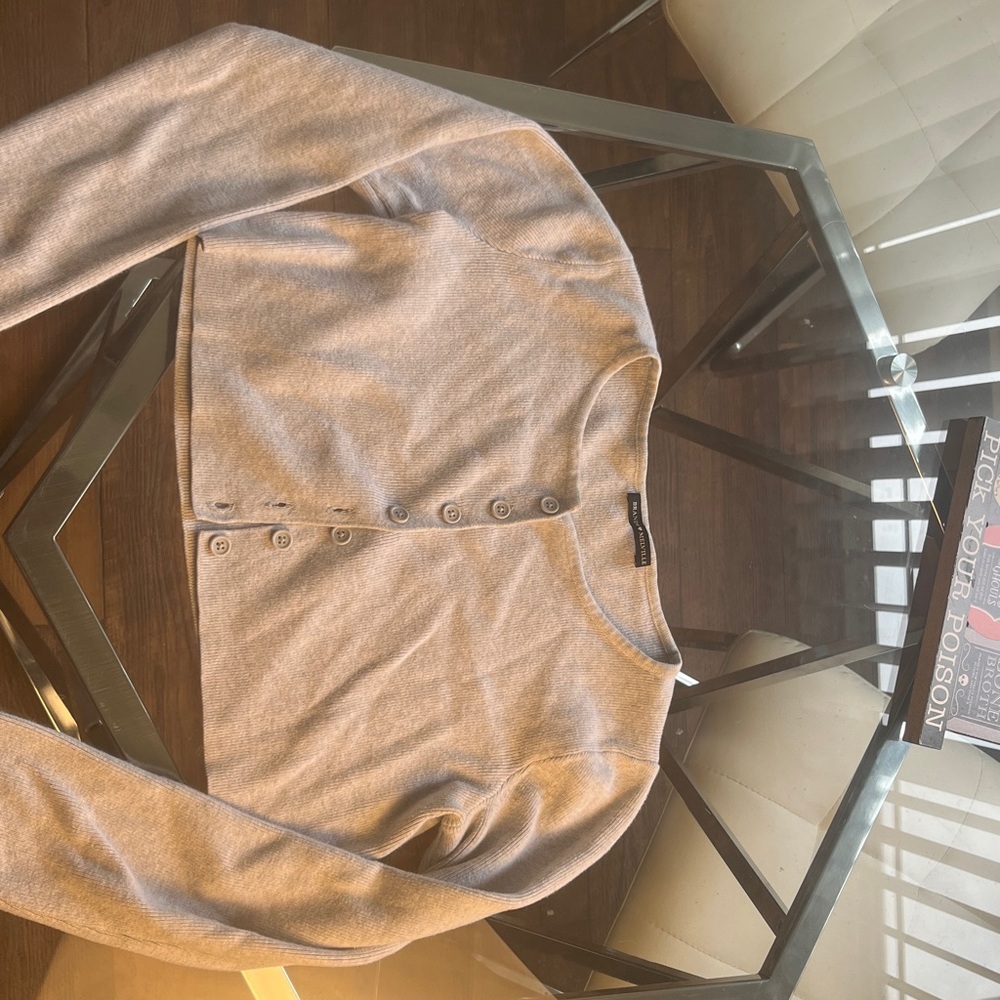 Brandy Melville Light Gray Knit Top